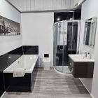 Shower and Bathroom and Bath Panels installed