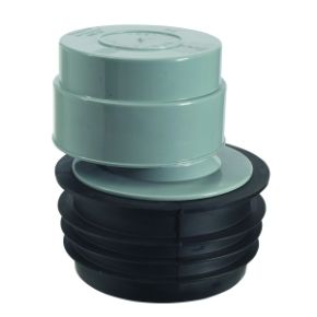 VP50P 4" or 3" Air Admittance Valve Push Fit Grey