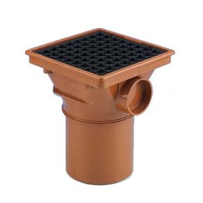 110mm Underground Drainage Square Hopper