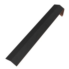 300mm x 135° External Corner Cover Woodgrain Anthracite Grey