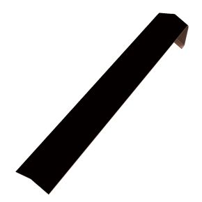 300mm x 135' External Plain Corner Colourmax Black