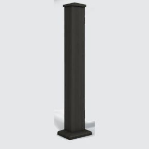 Balustrade Single Post & Accessories 1.2M Charcoal